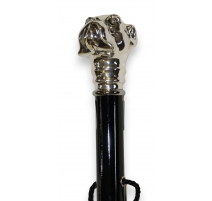 Chausse-pied "Tête de Bulldog" argenté