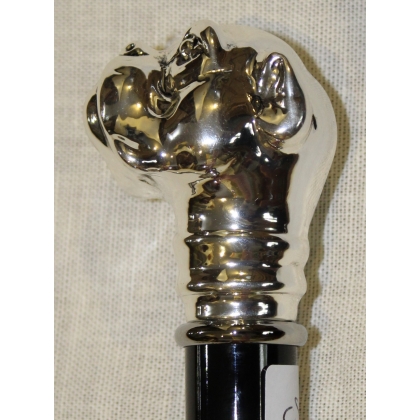 Silver-coloured ‘Bulldog Head’ shoehorn