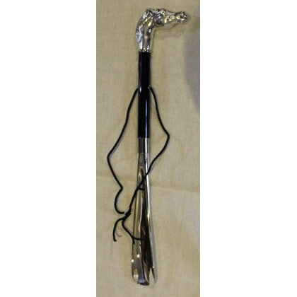 Silver-coloured ‘Horse’s Head’ shoehorn