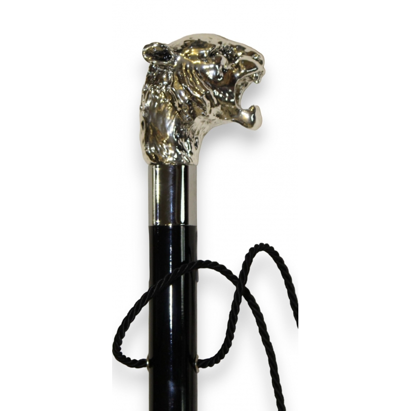 Silver ‘Tiger’s Head’ shoehorn