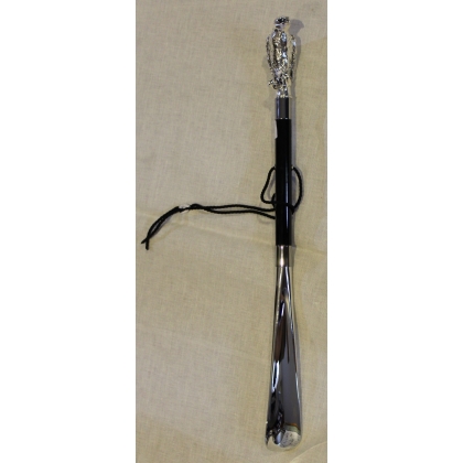 ‘Faucon’ silver-coloured shoehorn