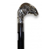 Chausse-pied "Tête de bélier" argenté