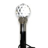 Silver-coloured "Swarovski Crystal Ball" shoehorn