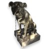 "Zeus" sculpture in cast iron, antique bronze finish