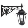 BEAUVOIR lantern with black cast-iron bracket