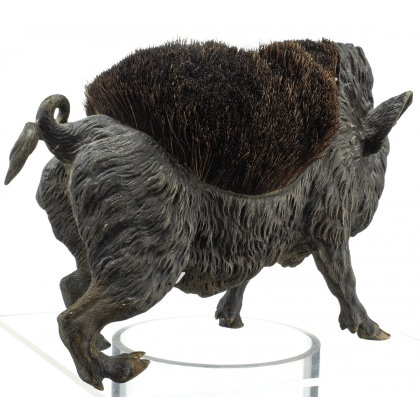 Bronze de Vienne éssuie-plume "Sanglier"