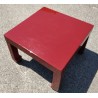  Table basse en laque rouge sur  Moinat SA  - Antiquités décoration