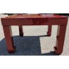  Table basse en laque rouge sur  Moinat SA  - Antiquités décoration