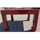 Table basse en laque rouge