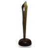 Bronze abstrait monogrammé JCR 62