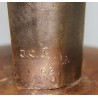 Bronze abstrait monogrammé JCR 62