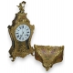 Louis XV mantel clock, Vernis