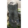 Rounded stone bollard