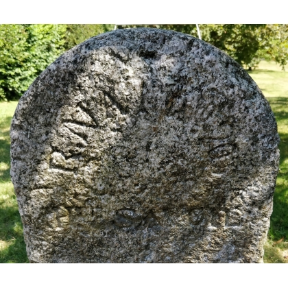 "HTE-SAVOIE" stone boundary marker