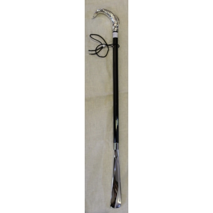Long ‘Fish’ shoehorn, silver-coloured