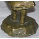 Bronze "Fillette pleurant", signé L. ALLIOT