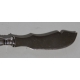 Couteau à gateau en métal motif Ruban croisé