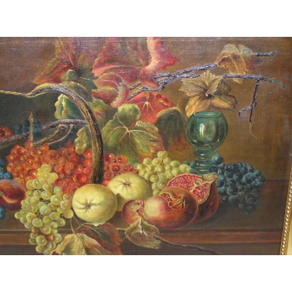 Paintings | Painting entitled ‘Still Life’ signed BARTER Moinat SA  – Antiques and home décor
