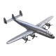 Modèle d'avion Constellation en aluminium