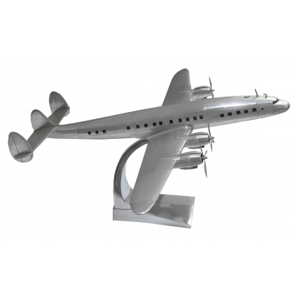 Modèle d\'avion Constellation en aluminium