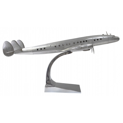 Modèle d\'avion Constellation en aluminium