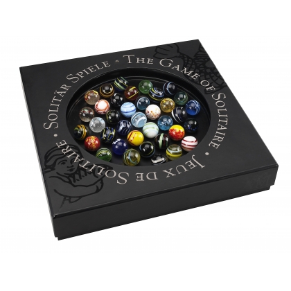 Venice Solitaire set in wood and glass