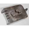 Sculpture en fer \"Chien et son petit\" signé DUBACH