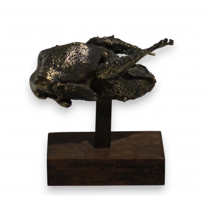 Poulet grillé en bronze par C-M. HIRSCHY