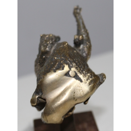 Poulet grillé en bronze par C-M. HIRSCHY