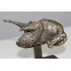 Poulet grillé en bronze par C-M. HIRSCHY