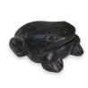 Sculpture Crapaud en obsidienne
