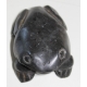 Sculpture Crapaud en obsidienne