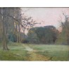 Paintings | Painting entitled ‘Landscape’, signed GROSJEAN Moinat SA  – Antiques and home décor