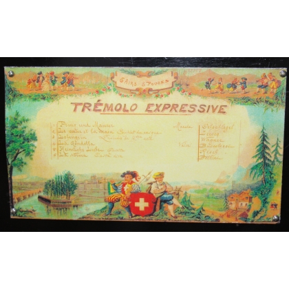 Expressive Tremolo Cylinder Music Box
