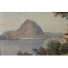 Painting entitled ‘View of Ticino’ by G. DJAKELI