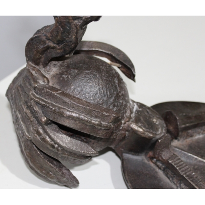 Sculpture \"Dragon\" en fer
