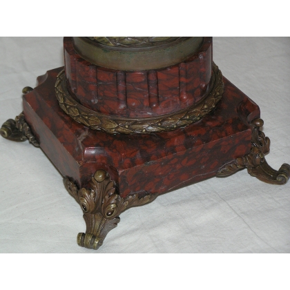  Lampe Louis XVI en bronze d'après CLODION sur  Moinat SA  - Antiquités décoration
