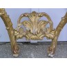  Console Louis XV en bois sculpté dessus marbre sur  Moinat SA  - Antiquités décoration