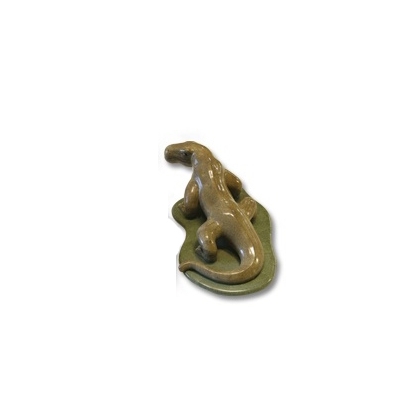 Grand lézard en porcelaine