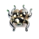 Coleoptere en verre irise, grand
