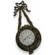 Pendule "La Fileuse" en bronze doré