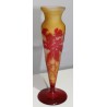 Vase soliflore ancolie signé GALLÉ