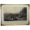 Engraving ‘The Vine Hunt’ by H CALVERT