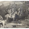 Engraving ‘The Vine Hunt’ by H CALVERT