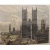 Engraving of ‘Westminster Abbey’ by MACQUARD