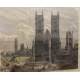 Gravure "Westminster Abbey" par MACQUARD