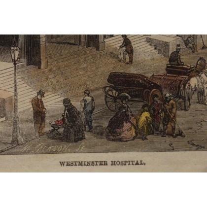 Engraving of ‘Westminster Abbey’ by MACQUARD