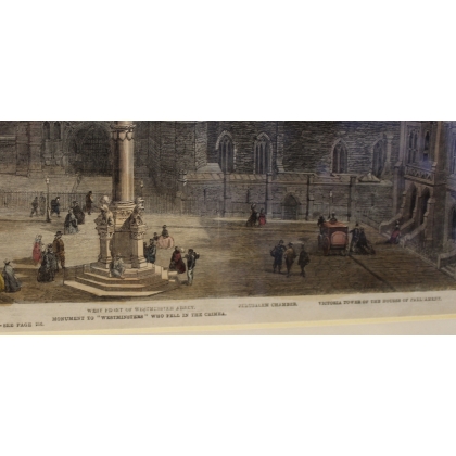 Engraving of ‘Westminster Abbey’ by MACQUARD