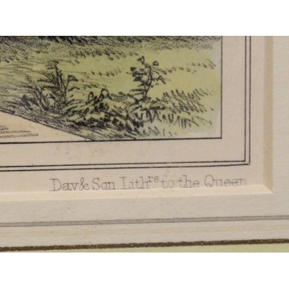 Engraving of ‘Saint Cuthber’s Wells’ by C. WICKES
