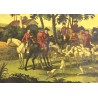 Eglomé glass: ‘Hunting Scene’